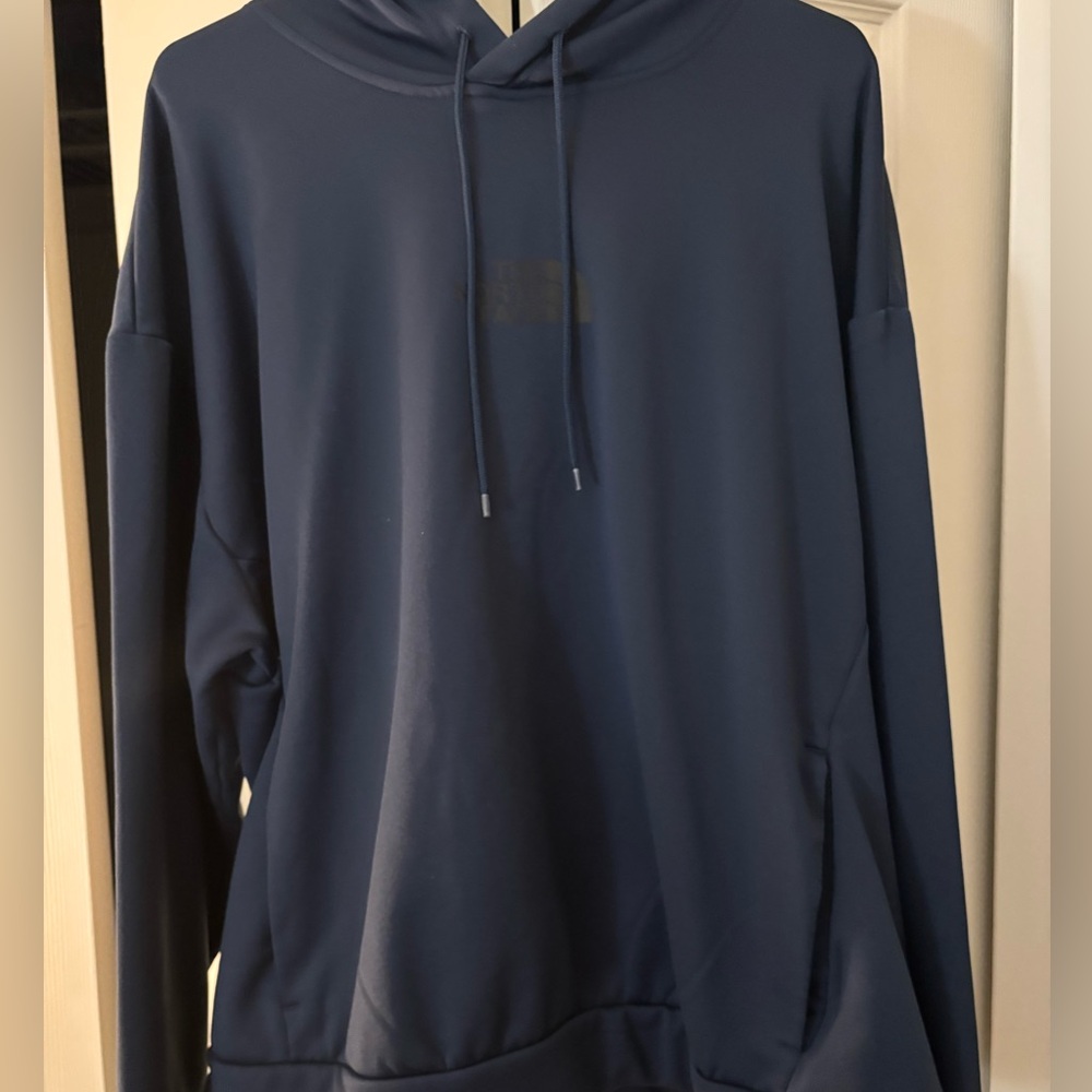 Navy blue North Face Hoodie